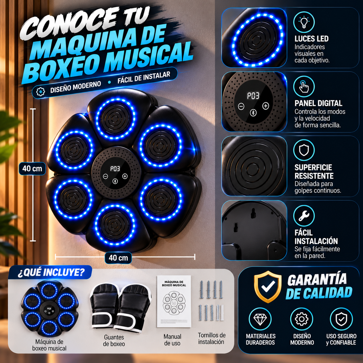 XR-920 Smart Punch 🥊Golpea. Reacciona. Libera el estrés. 🔥