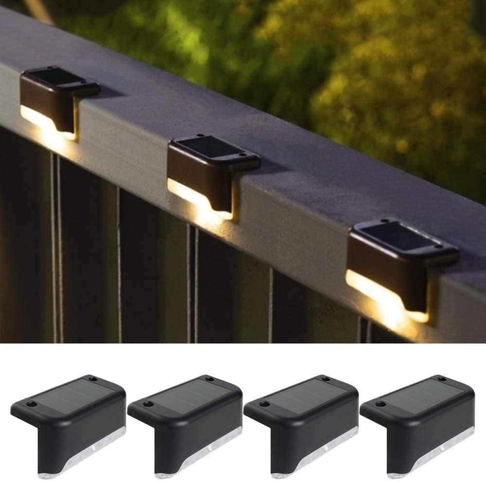 Kit X4 Luces Led Automáticas Solares