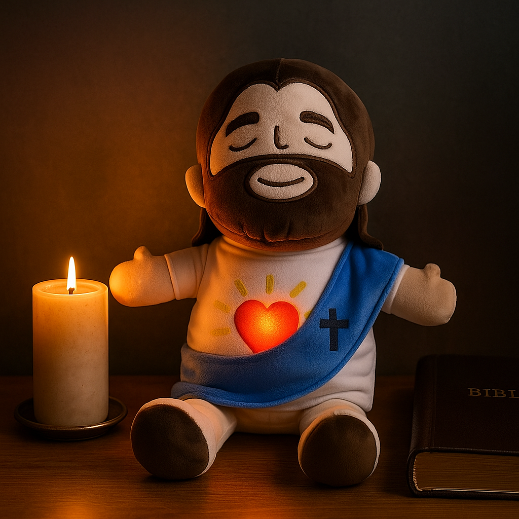 Peluche Jesús Respira - Un Abrazo De Fé💖