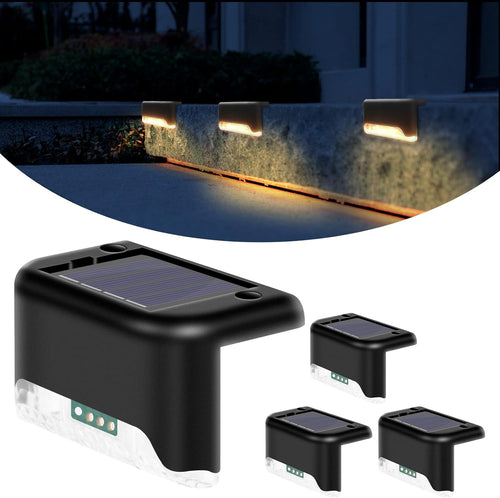 Kit X4 Luces Led Automáticas Solares