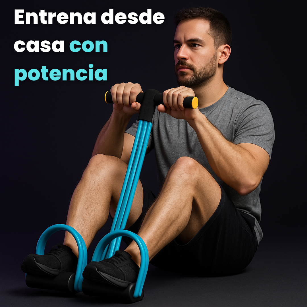 Banda Elástica Pro — Sin tiempo ni gimnasio: quema grasa en 10 min/día