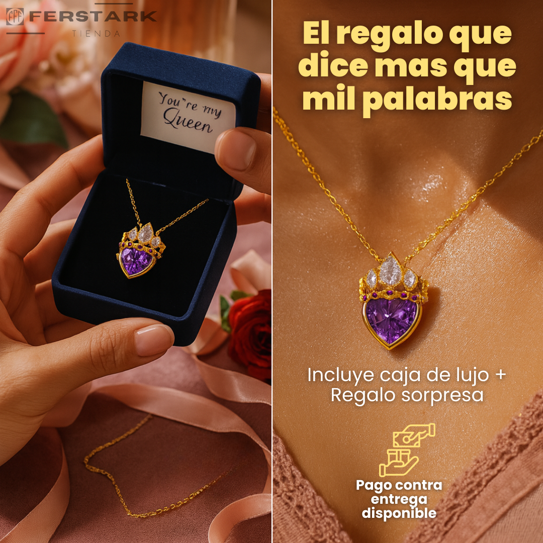 Collar Rapunzel acompañado de un regalo inolvidable
