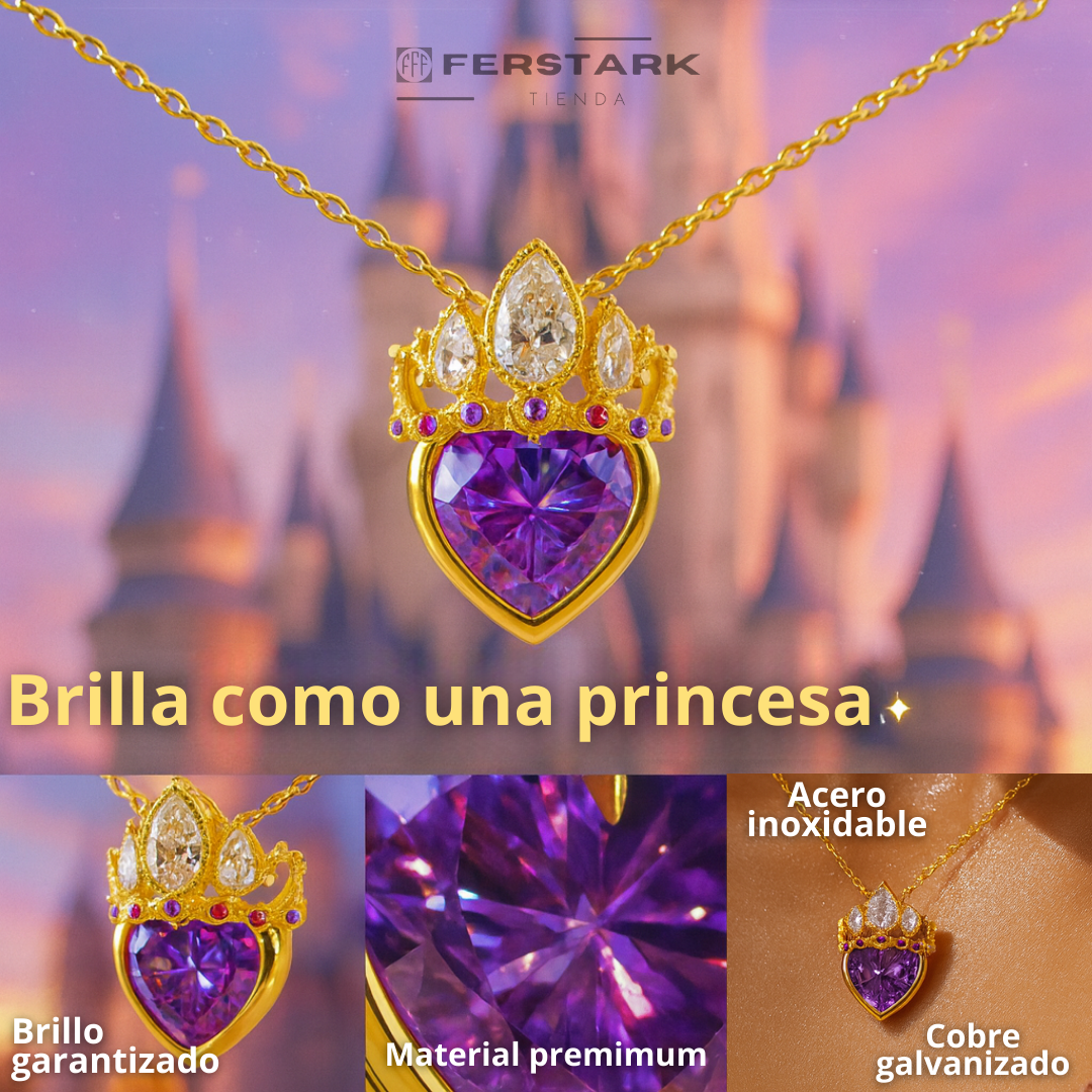 Collar Rapunzel acompañado de un regalo inolvidable