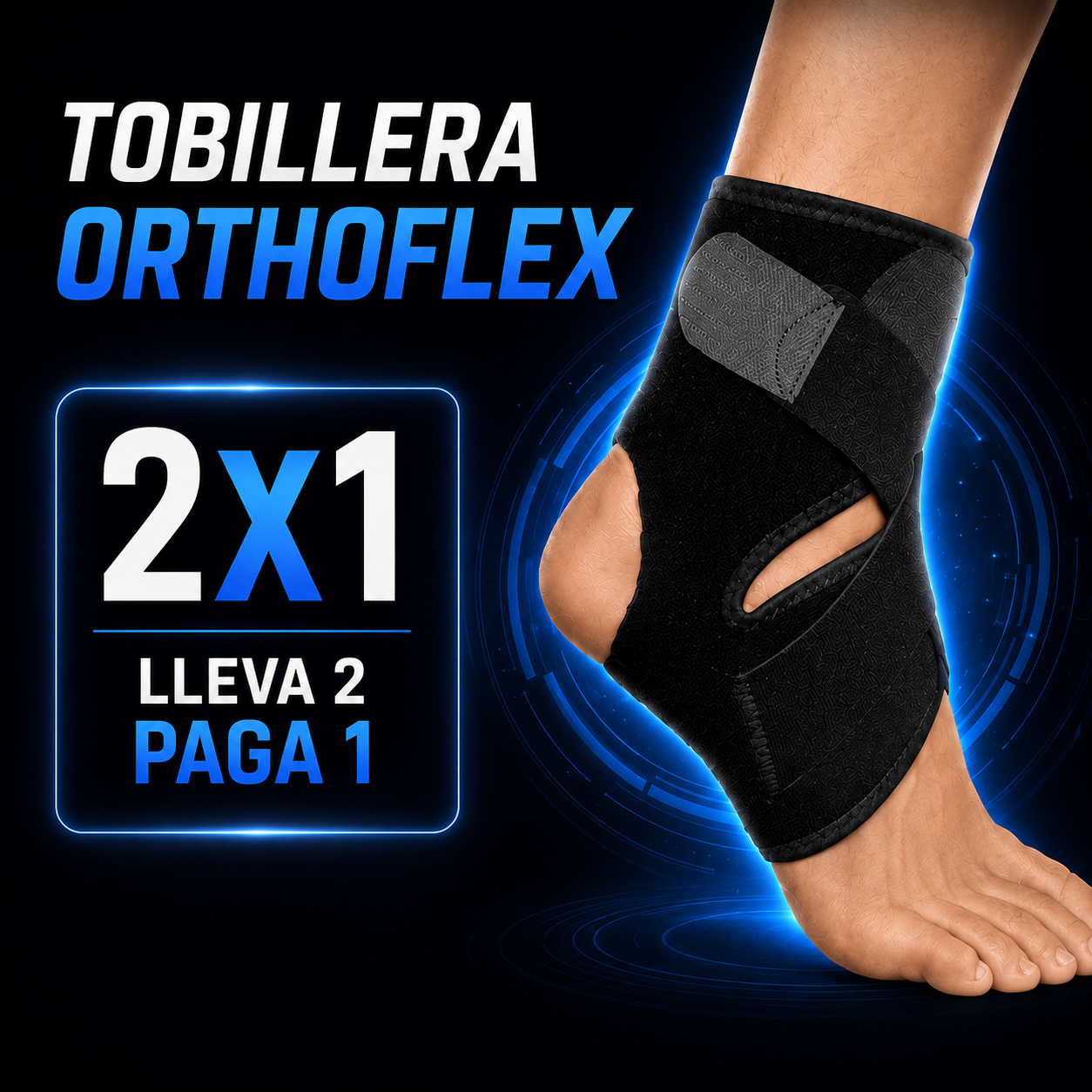 Tobillera De Compresión OrthoFlex 🔥