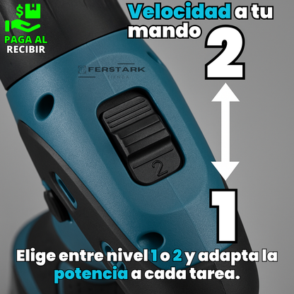 Taladro Percutor Portatil-Hecho para trabajos duros