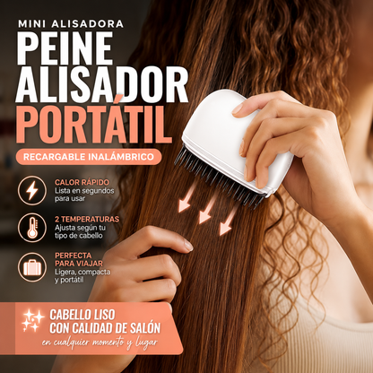 MiniLiss Pro- Salón portátil para tu cabello.