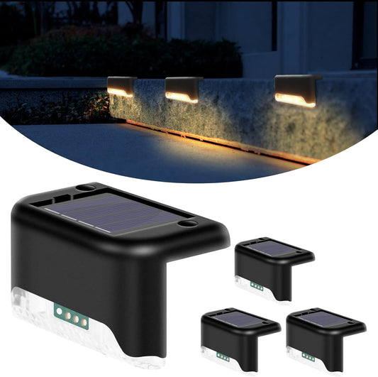 Kit X4 Luces Led Automáticas Solares