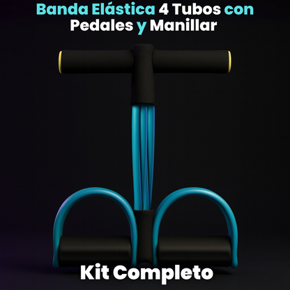 Banda Elástica Pro — Sin tiempo ni gimnasio: quema grasa en 10 min/día