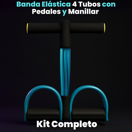 Banda Elástica Pro — Sin tiempo ni gimnasio: quema grasa en 10 min/día