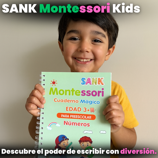 Cuaderno Mágico Montessori-Aprender nunca fue tan divertido ✨