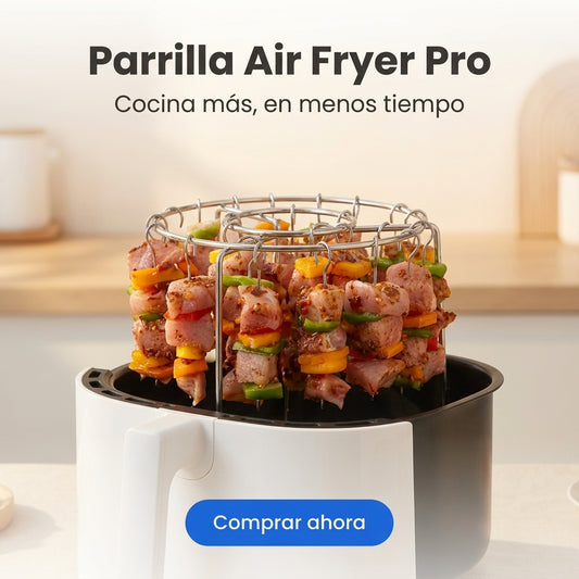 Parrilla Air Fryer Pro – Cocina más, en menos tiempo 🍗
