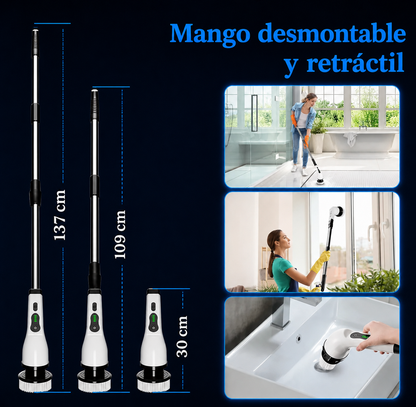 Cepillo Eléctrico MultiPro 9 en 1 🔥🤩