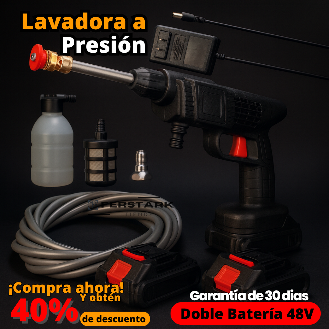 HIDRO LAVADORA PORTATIL 48V