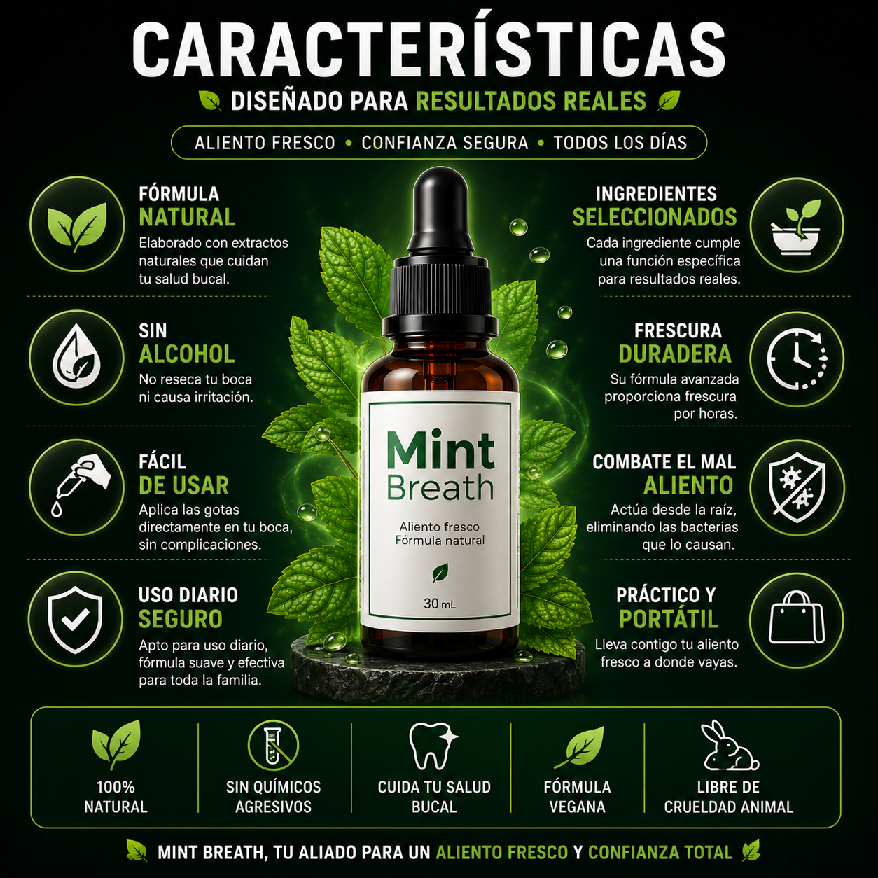 Promo Mint Breath 30ml (Brisa De Menta) 2X1 💚
