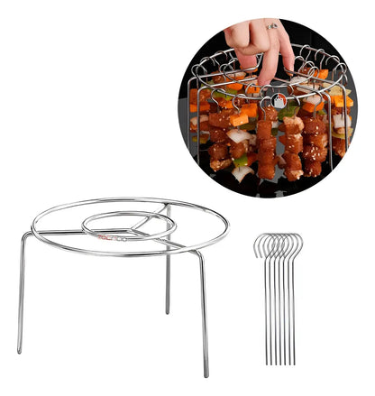 Parrilla Para Air Fryer Pro – Cocina más, en menos tiempo 🍗