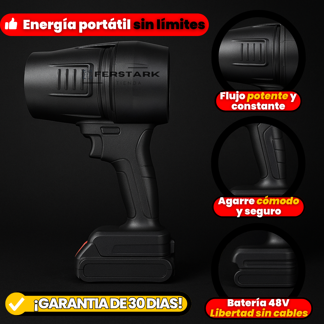 Sopladora 48V-Elimina el Polvo En Segundos.