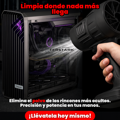 Sopladora 48V-Elimina el Polvo En Segundos.